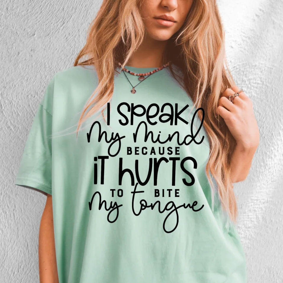 Speak my Mind Screen Print
