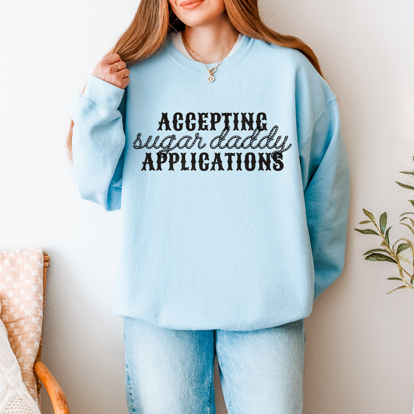 Accepting Sugar Daddy Applications Screen Print