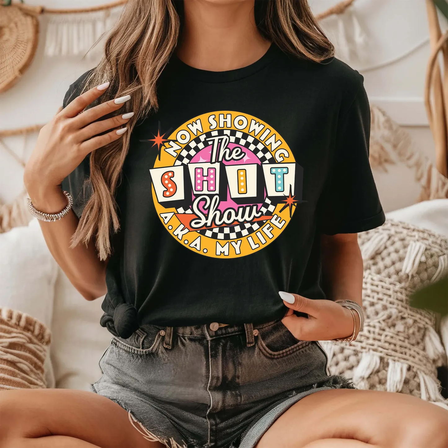 Now Showing My Life Graphic Tee