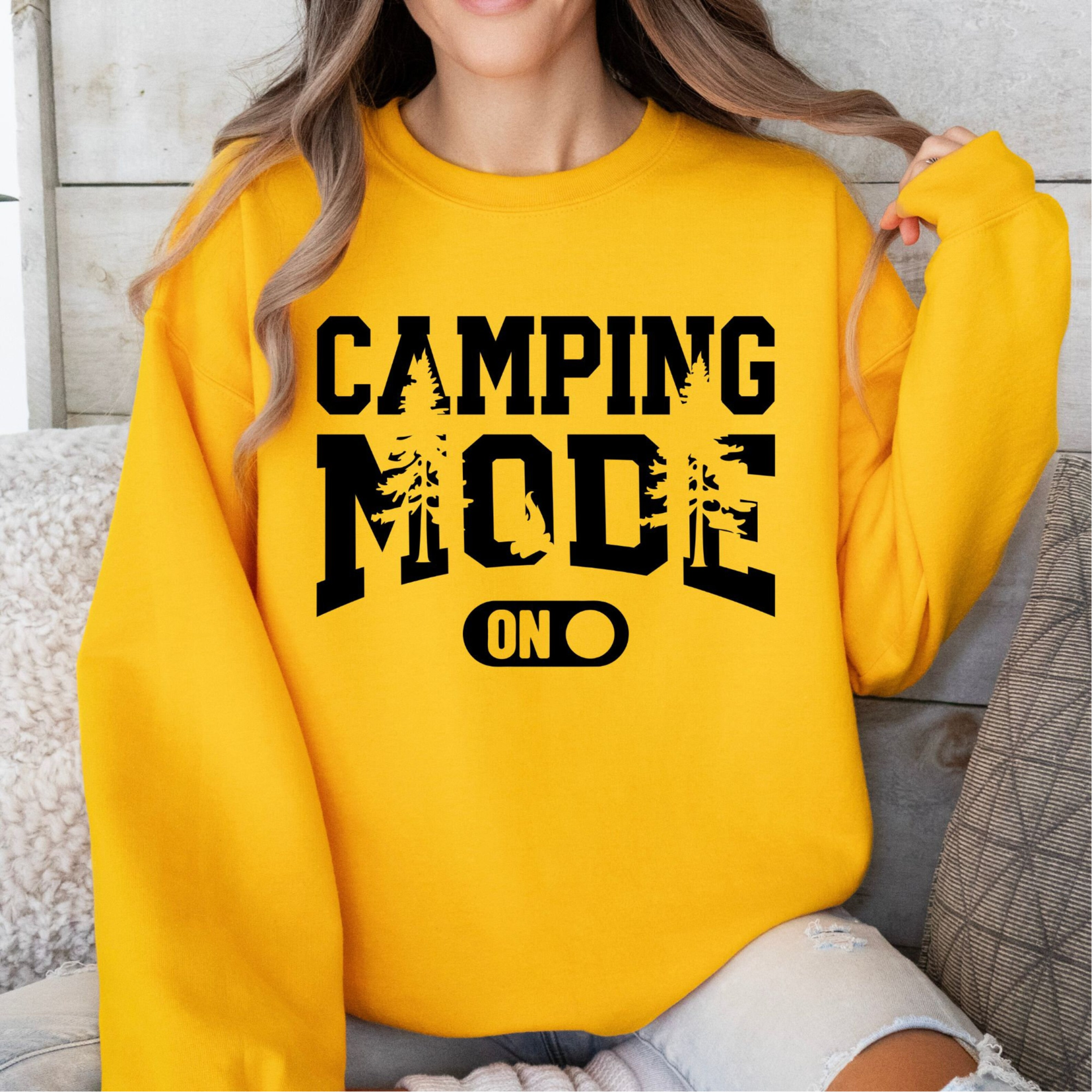 Camping Mode Screen Print – Smack Talk Threads