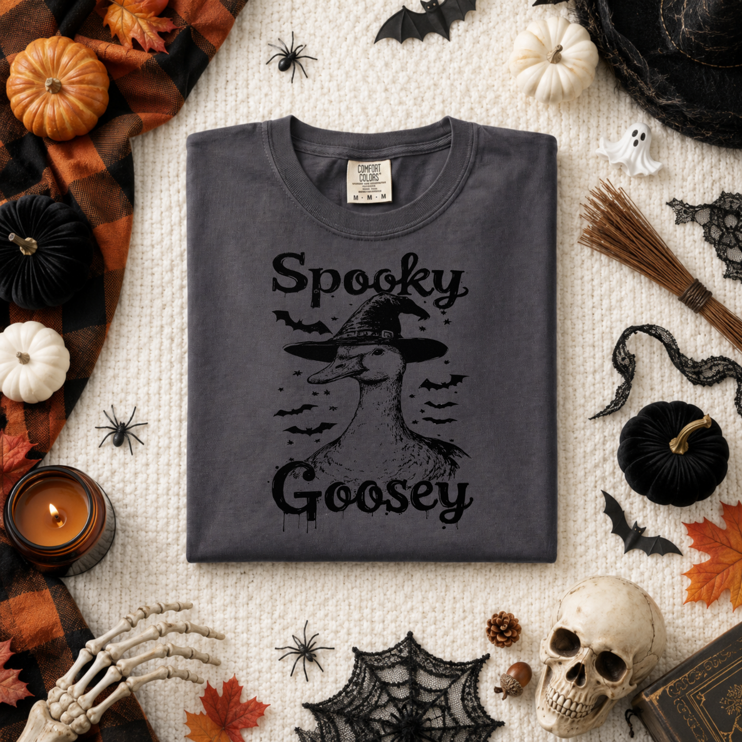 Spooky Goosey Screen Print