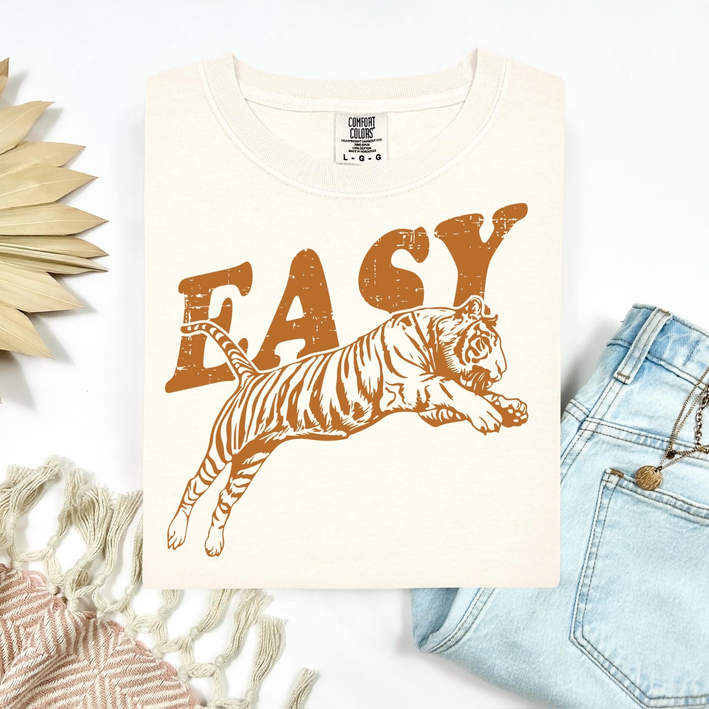 Easy Tiger Metallic COPPER INK Screen Print