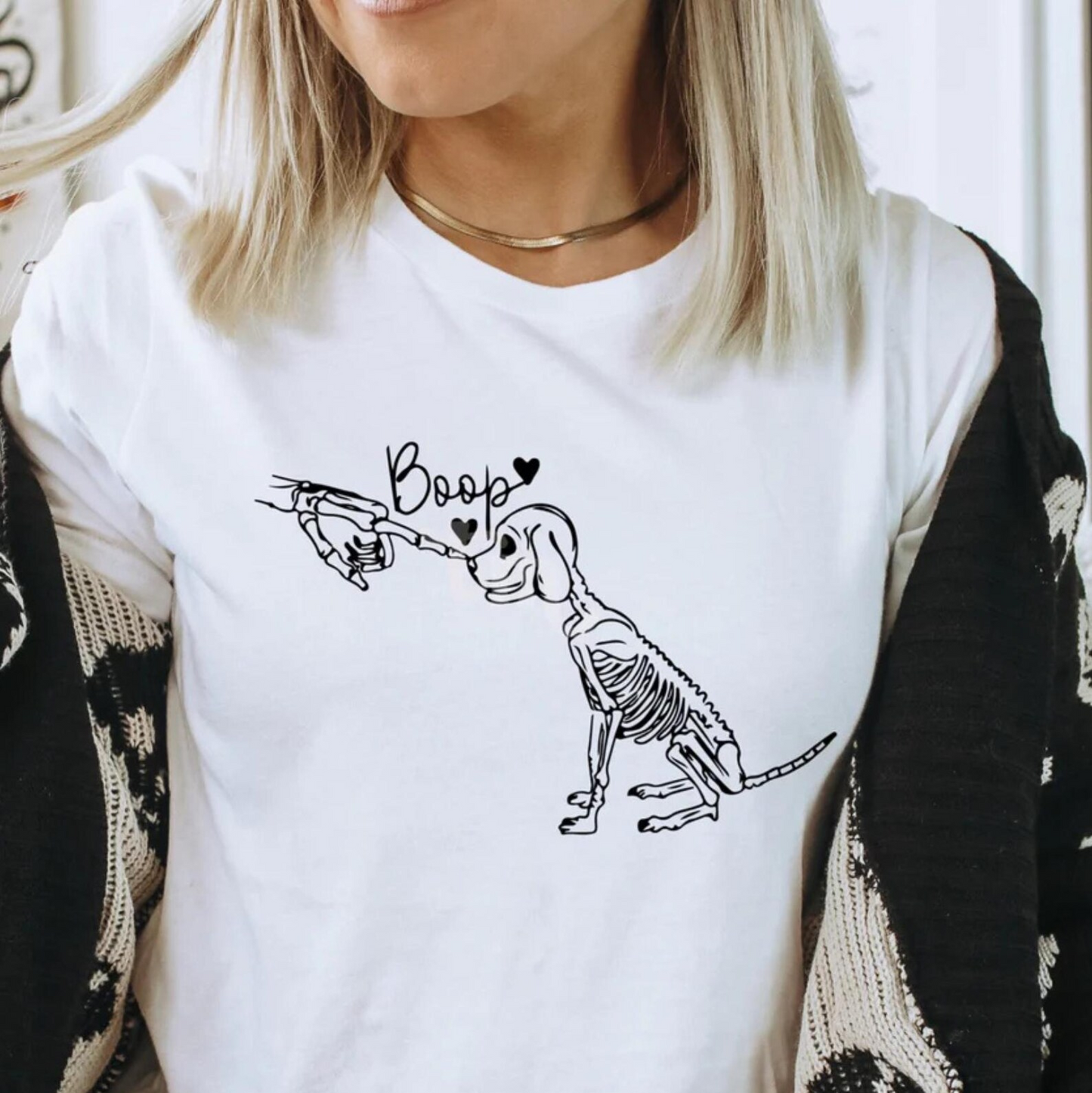 Dog Boop Screen Print