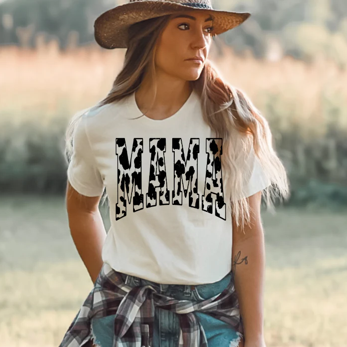 Cow Mama Screen Print