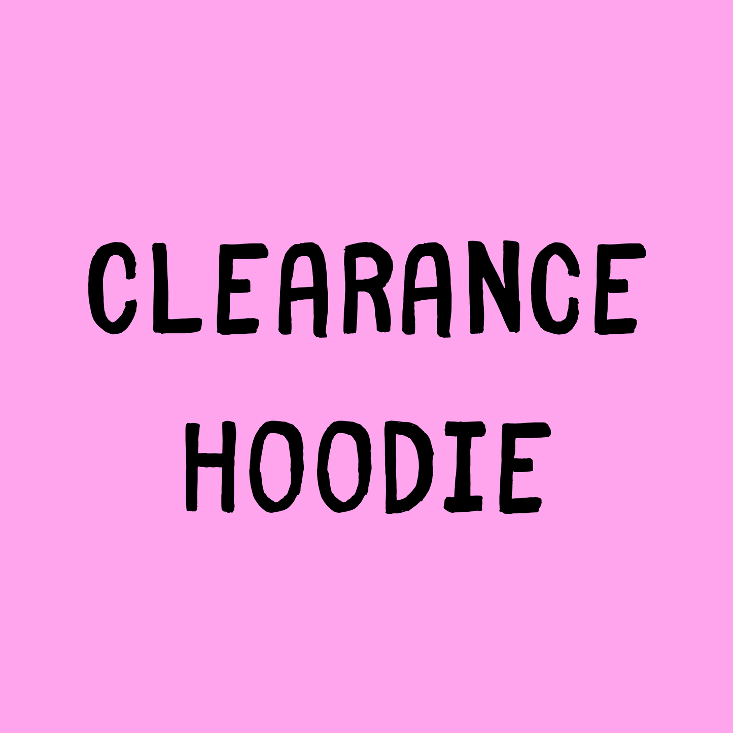 Clearance Hoodie