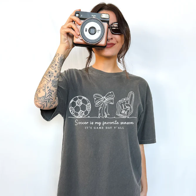 Soccer is my Favorite Season Screen Print