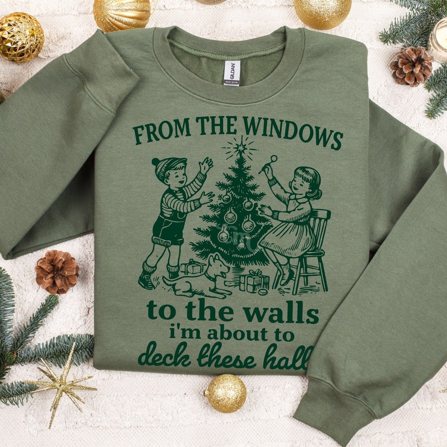 Deck These Halls Graphic Tee