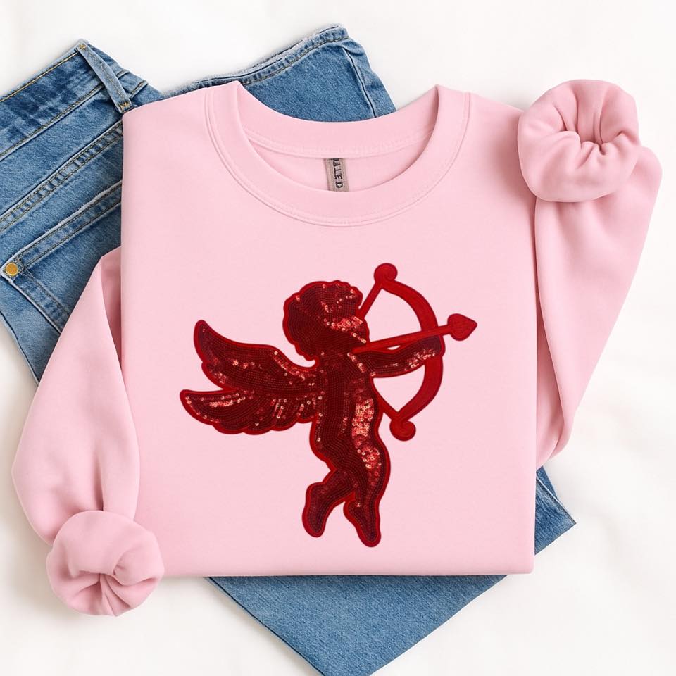 Cupid Sequin Patch