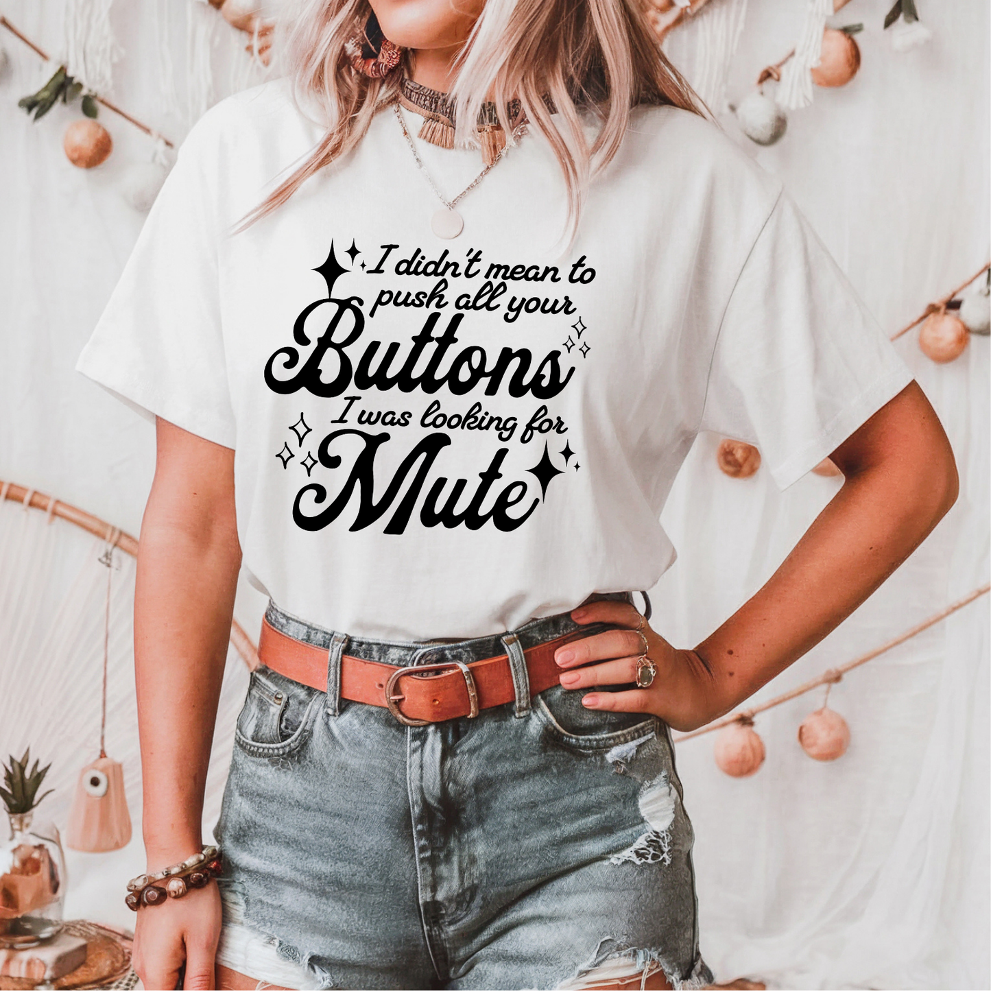 Looking for the Mute Button Screen Print