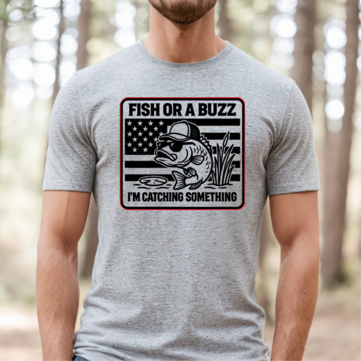 Fish or a Buzz Screen Print