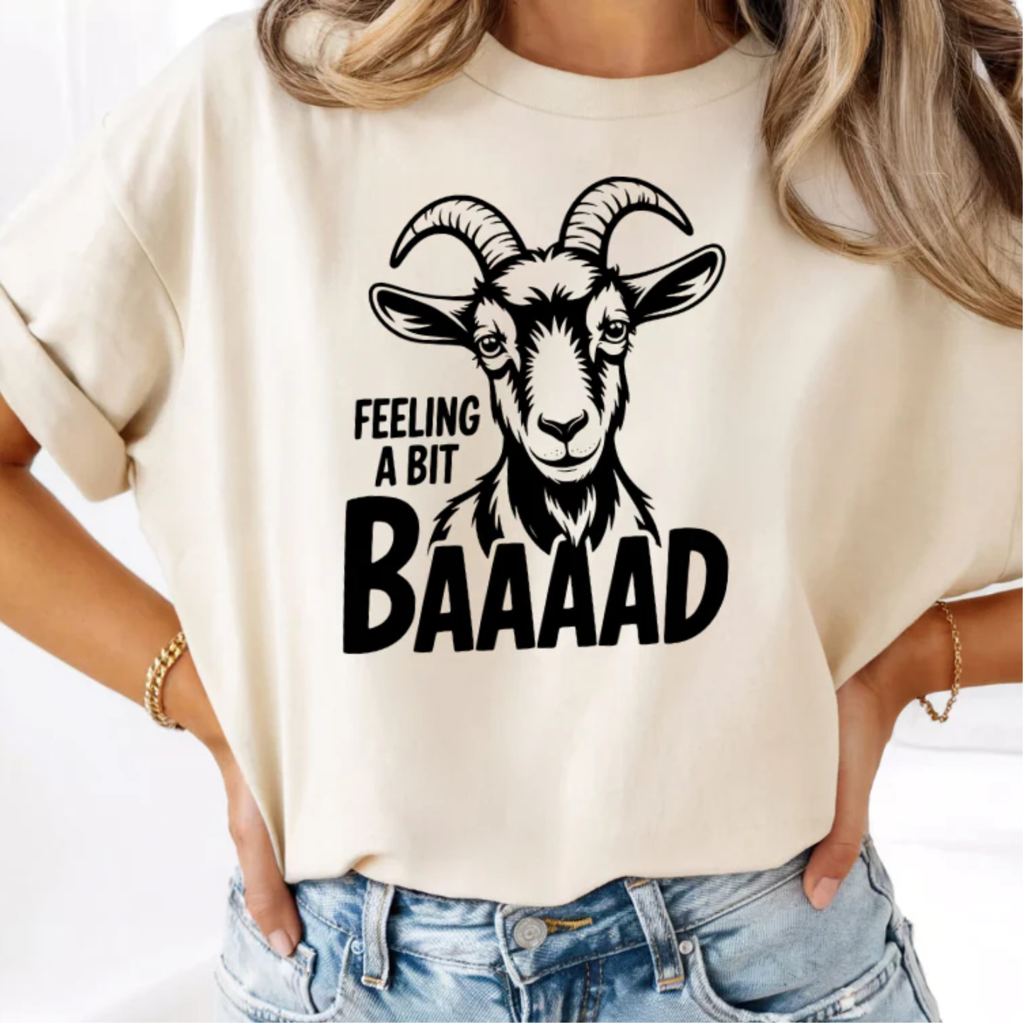 Feeling a bit Baaaad Screen Print
