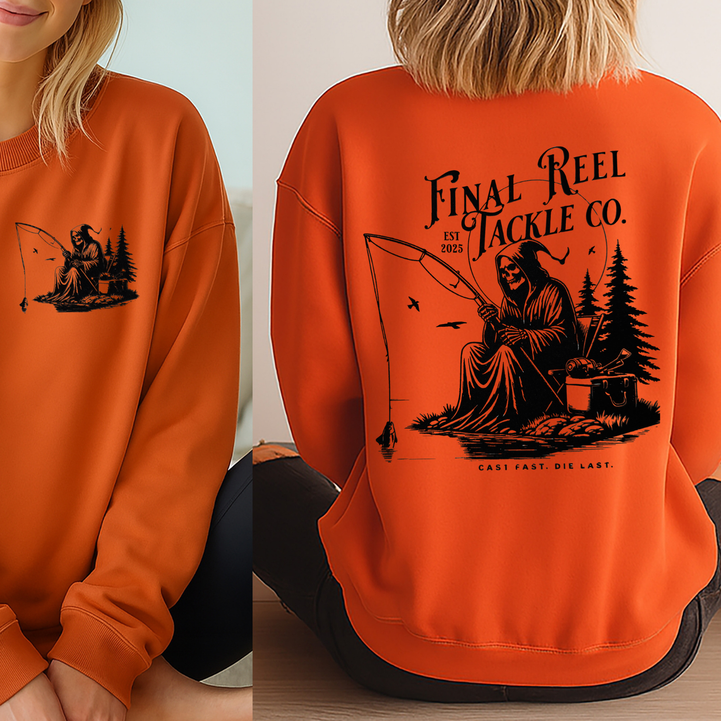 Final Reel Tackle Co. Screen Print