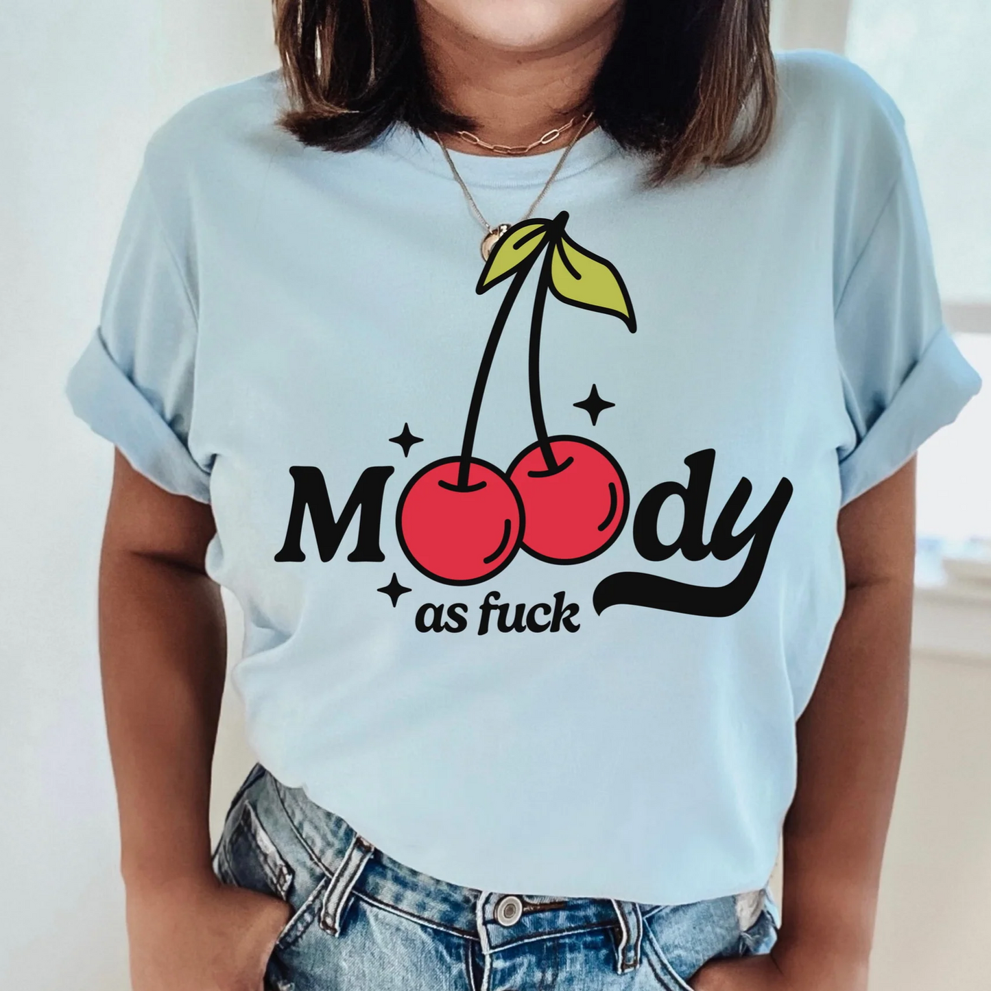 Moody Cherry Graphic Tee