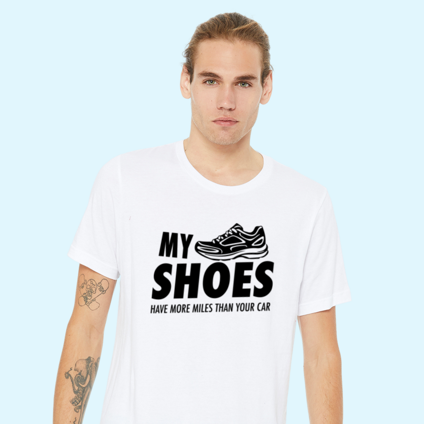 My Shoes Have More Miles DTF Transfer