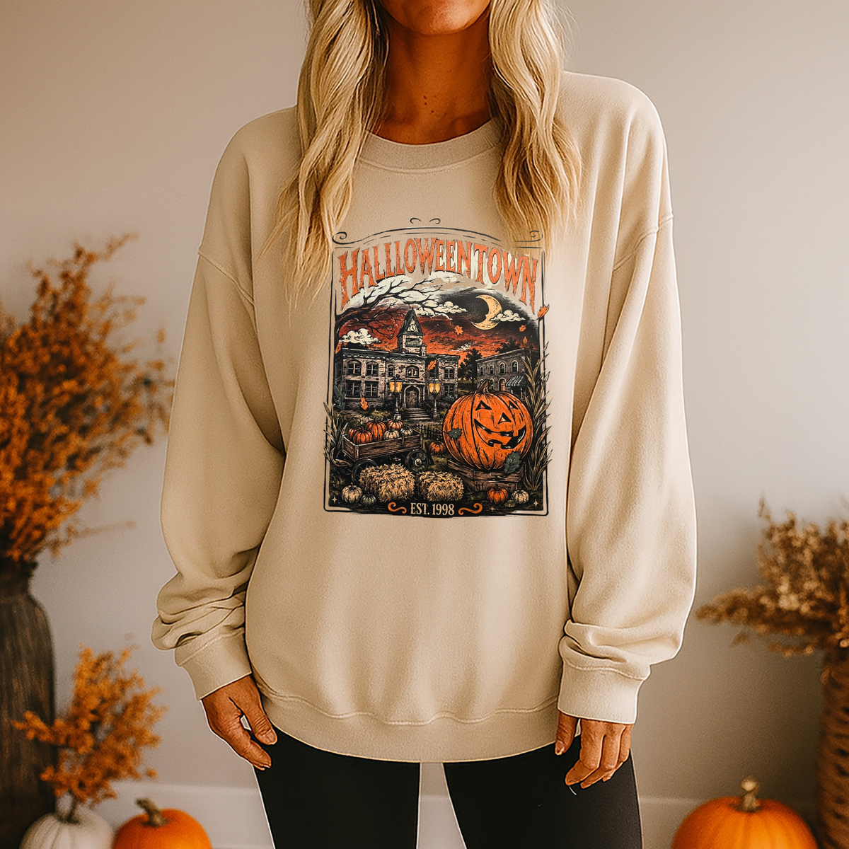 Halloweentown DTF Transfer