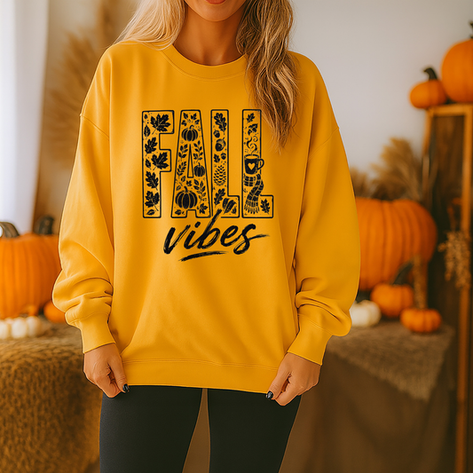 Fall Vibes Screen Print