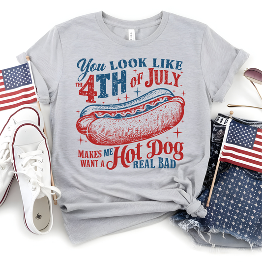 You Look Like the 4th of July DTF Transfer