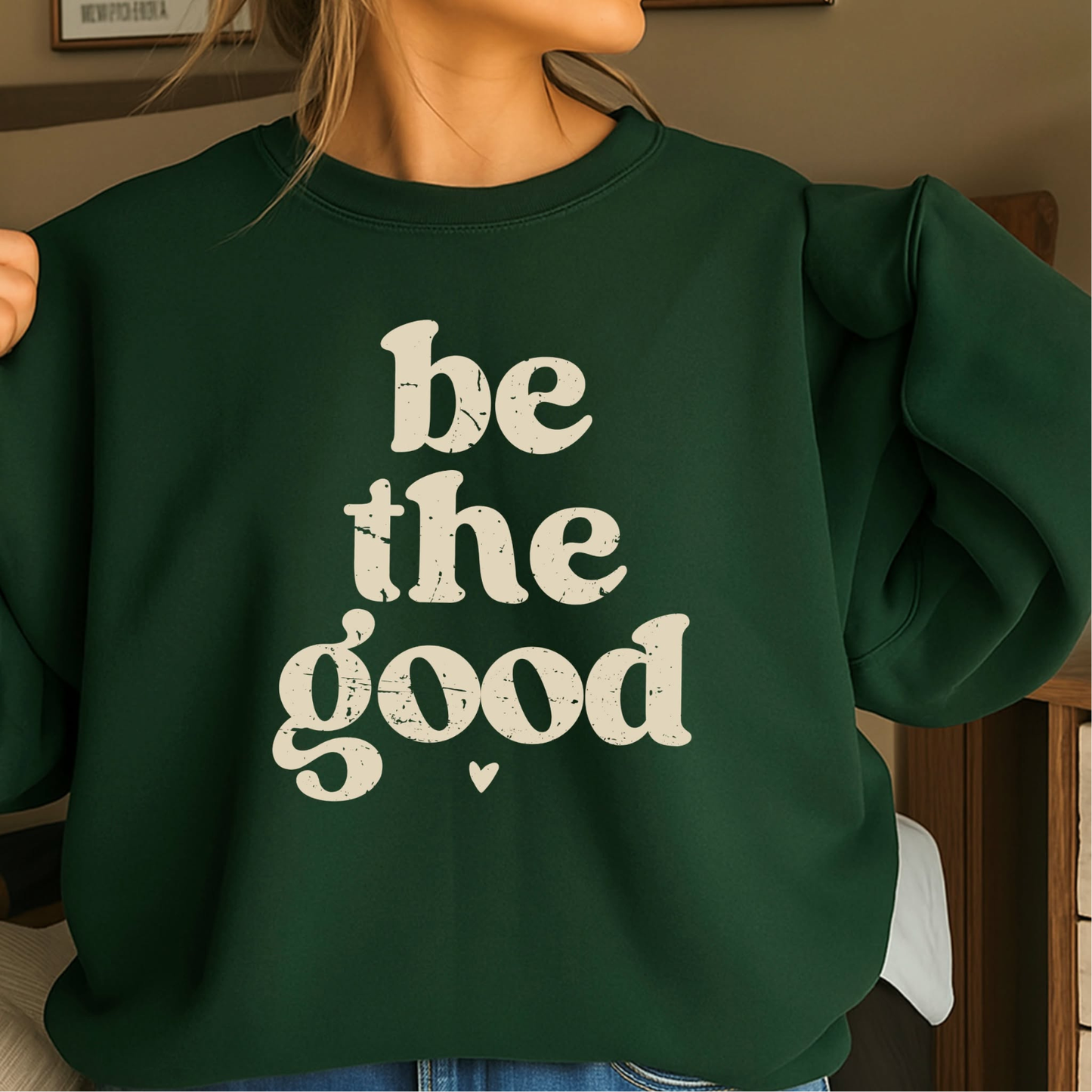Be the Good OATMEAL INK Screen Print