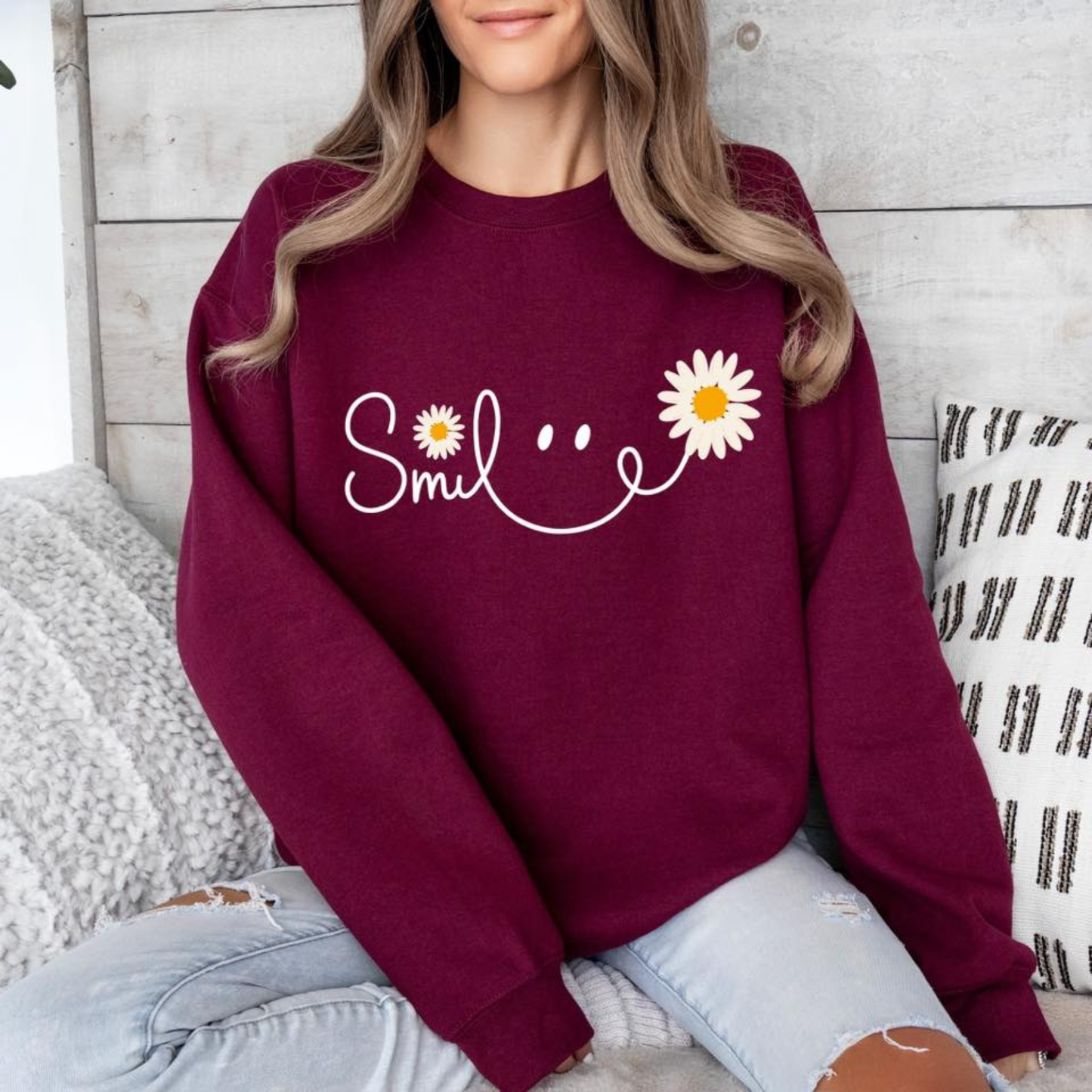 Smile Clear Film Screen Print