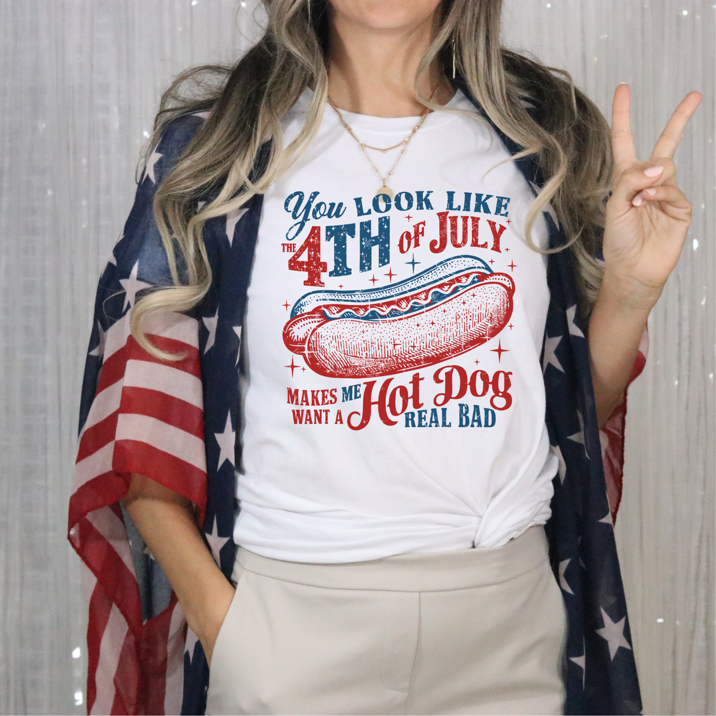You Look Like the 4th of July DTF Transfer
