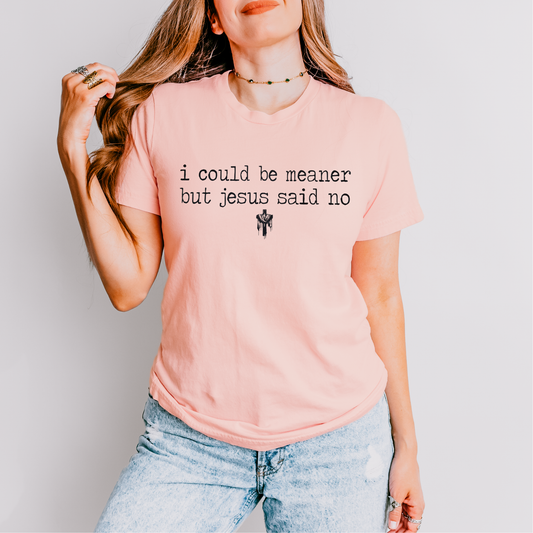 Jesus Said No Screen Print
