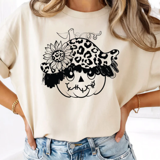 Leopard Scarecrow Screen Print