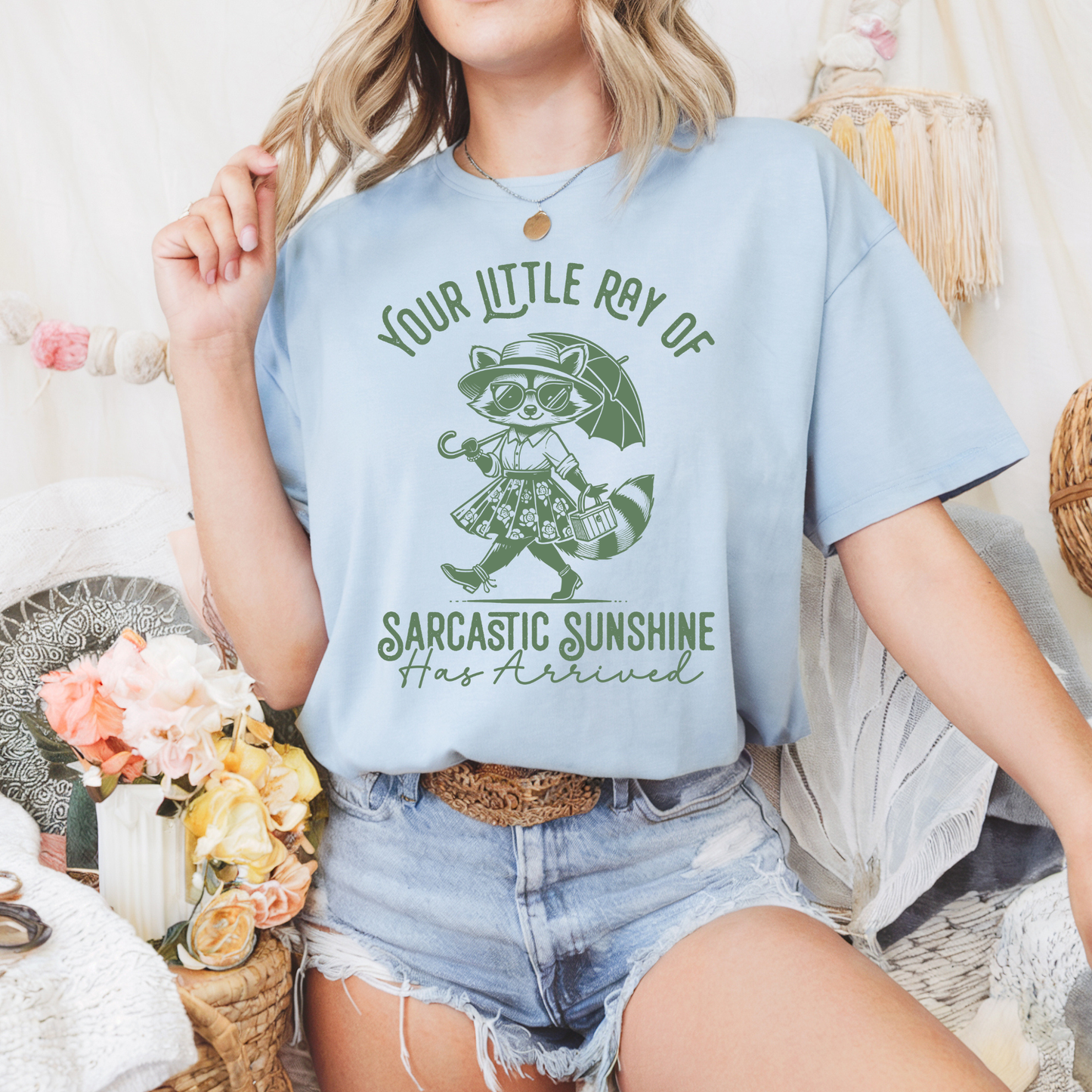 Your Little Ray of Sarcastic Sunshine has Arrived DTF Transfer