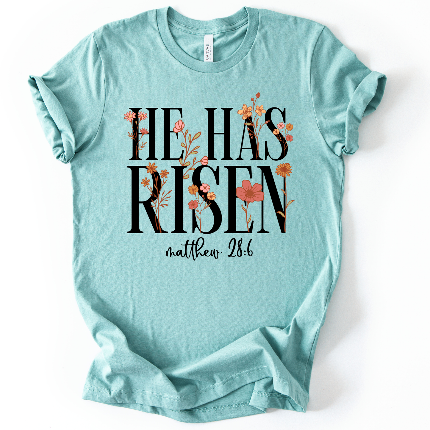 He Has Risen Clear Film Screen Print