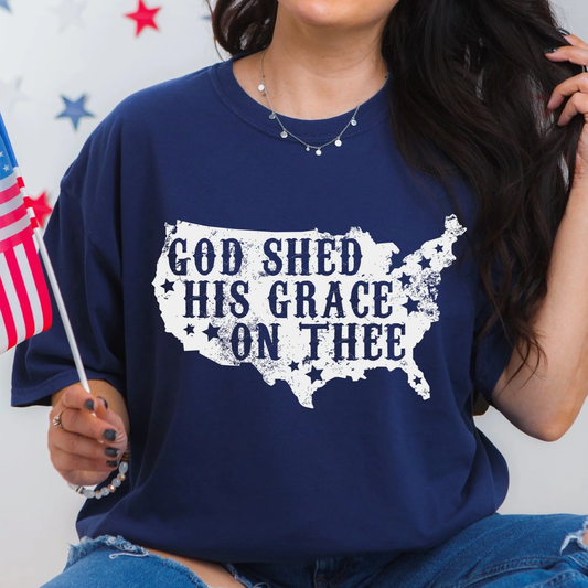 God Shed His Grace On Thee Graphic Tee