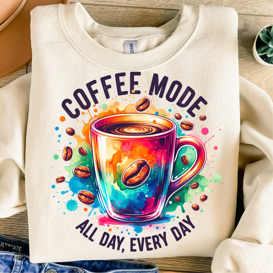 Coffee Mode DTF Transfer