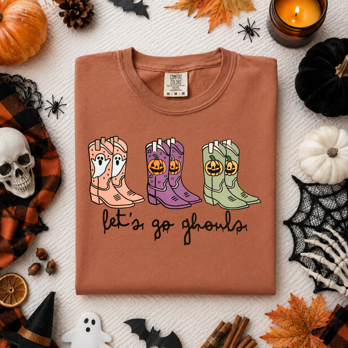 Let's Go Ghouls DTF Transfer