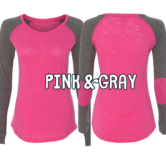 CLEARANCE Boxercraft Elbow Patch Long Sleeve Tee - Pick Your Color