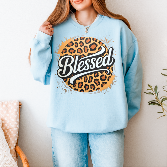 Blessed Animal Print DTF Transfer