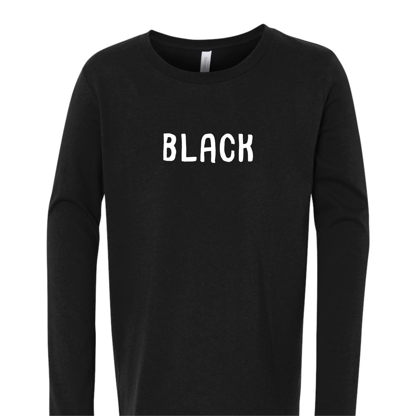 Youth Bella + Canvas Long Sleeve Tee - Pick Your Color