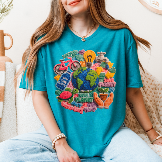 Save the Planet DTF Transfer
