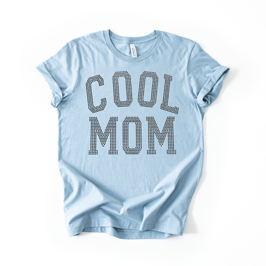 Cool Mom BLACK SPANGLES Transfer