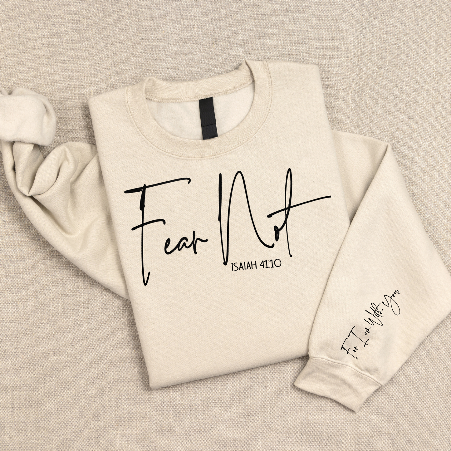 Fear Not Screen Print with Sleeve Print