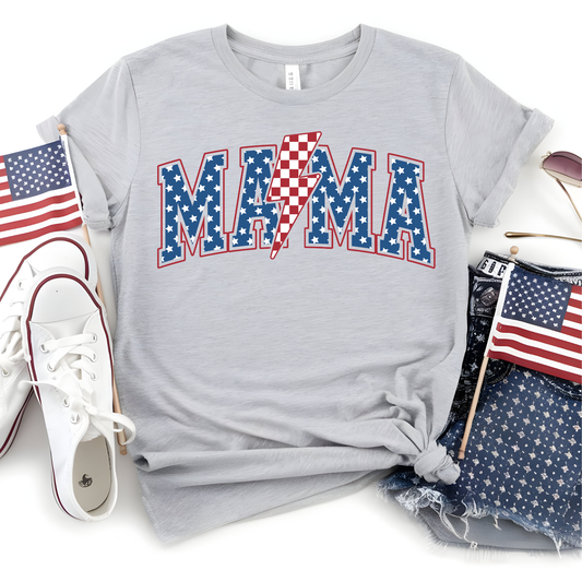 Patriotic Mama DTF Transfer