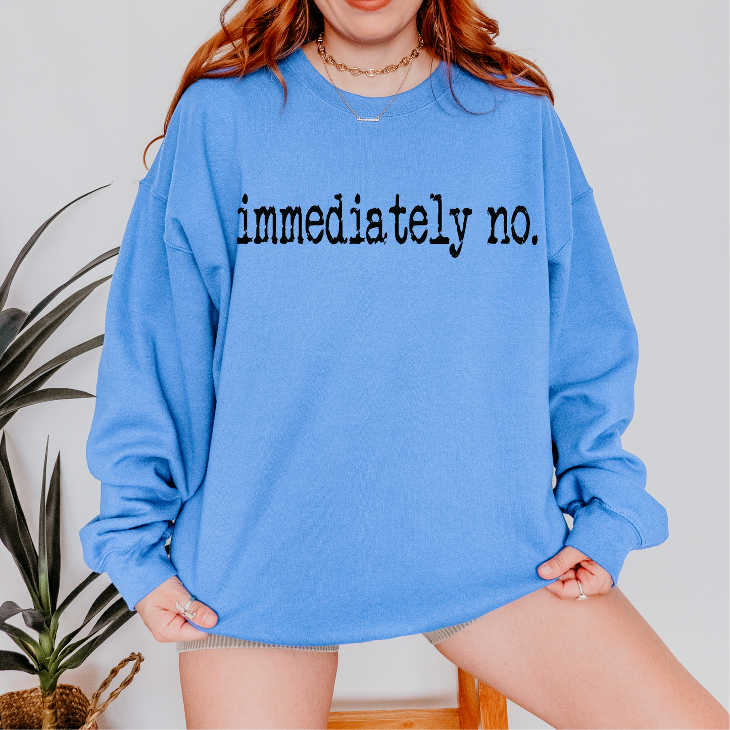 Immediately no Screen Print