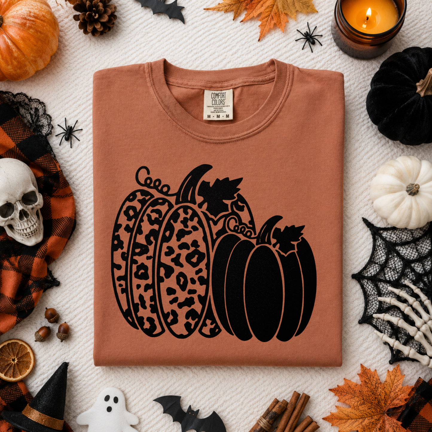 Leopard Pumpkins Screen Print