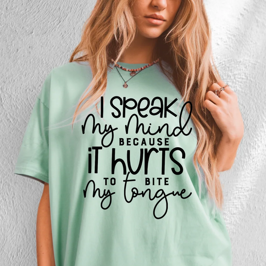 Speak my Mind Screen Print