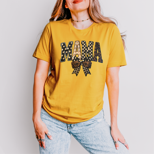 Animal Print Mama DTF Transfer
