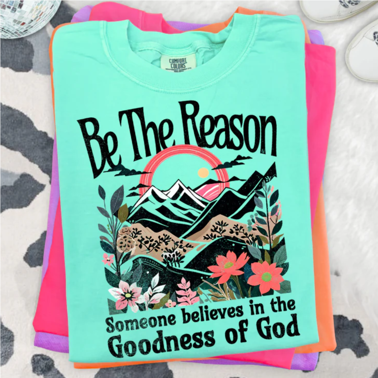 Be the Reason Clear Film Screen Print