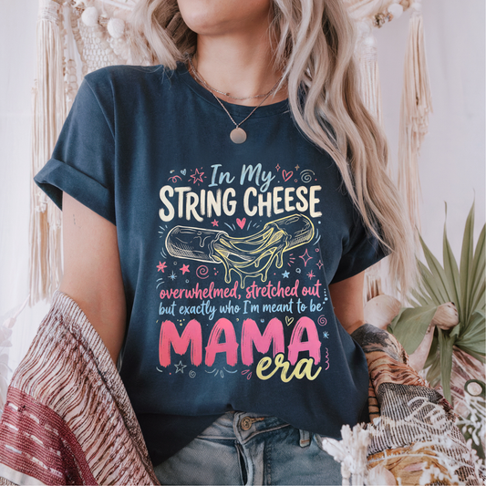 String Cheese Mama DTF Transfer