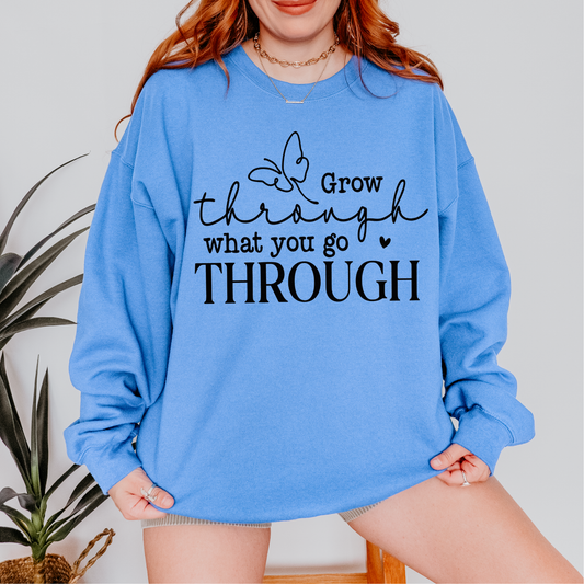 Grow Through What you go Through Screen Print