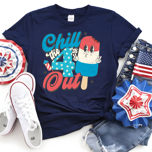 Chill the 4th Out DTF Transfer