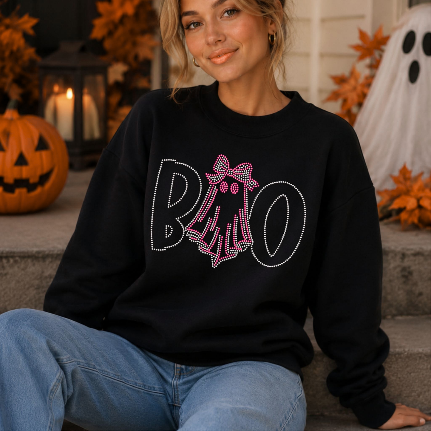 Boo Ghost Spangles Transfer