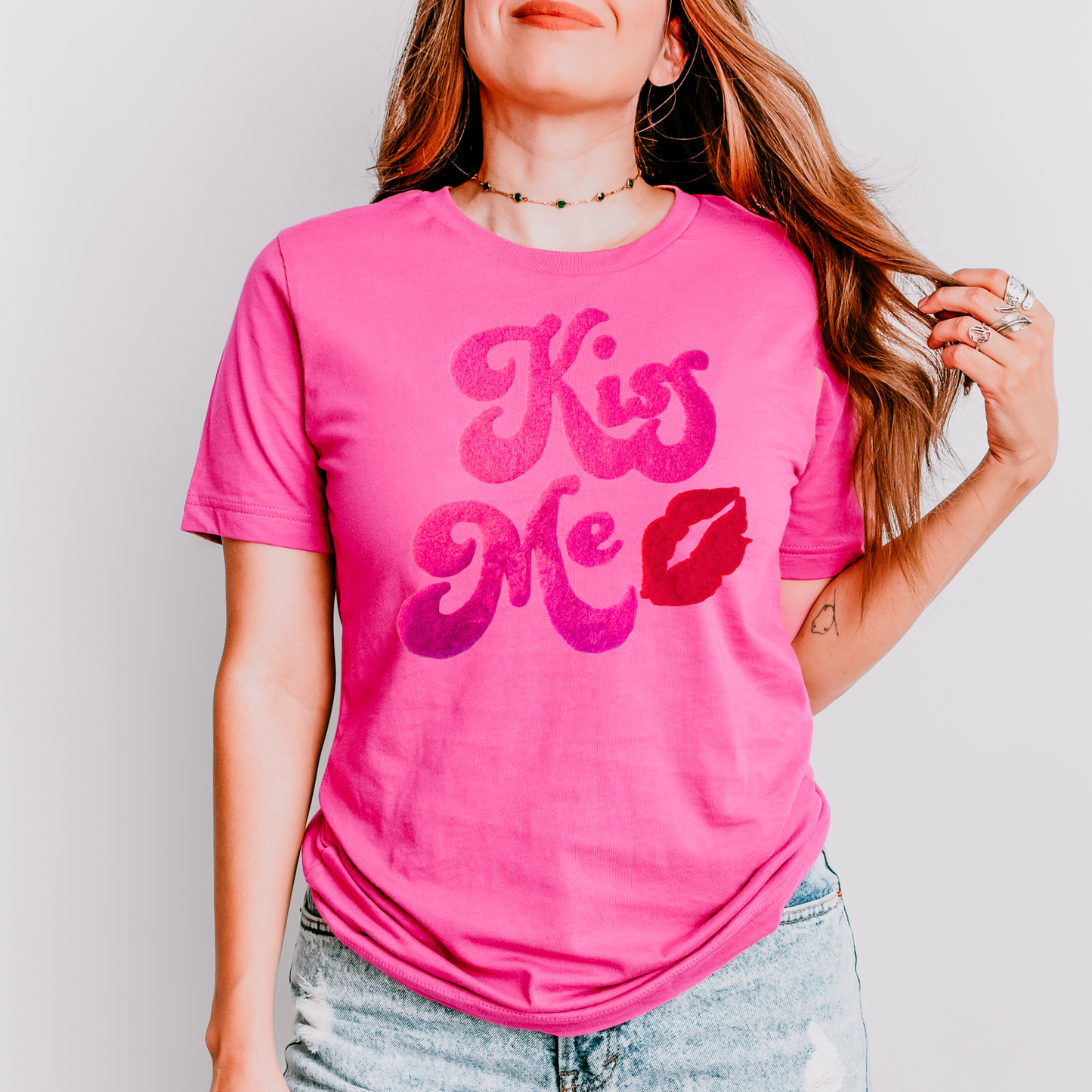 Kiss Me Fluffy Patch