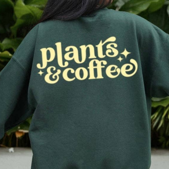 Plants & Coffee Graphic Tee