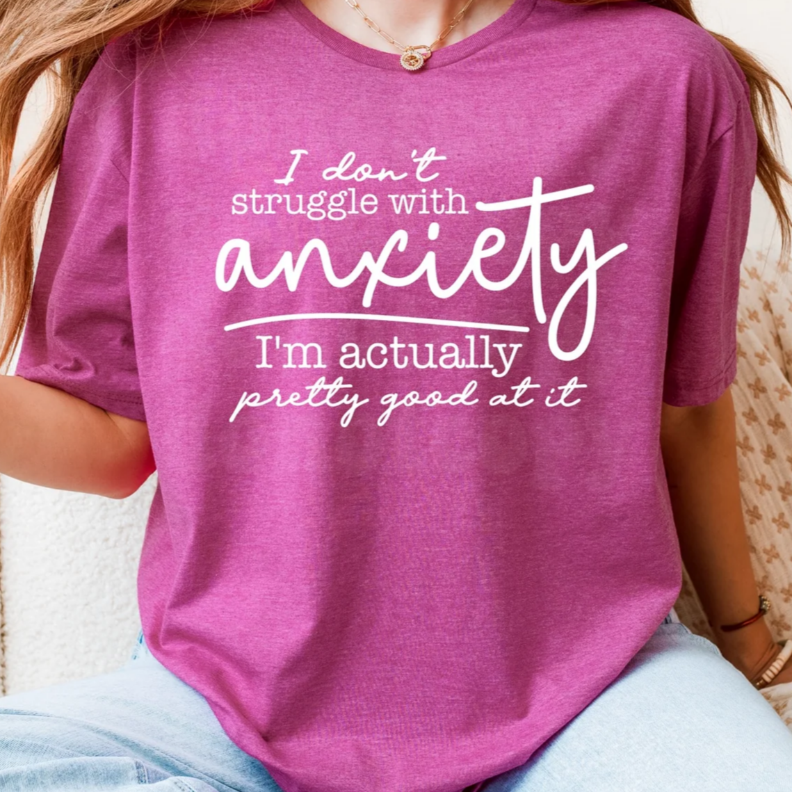 Good at Anxiety Graphic Tee